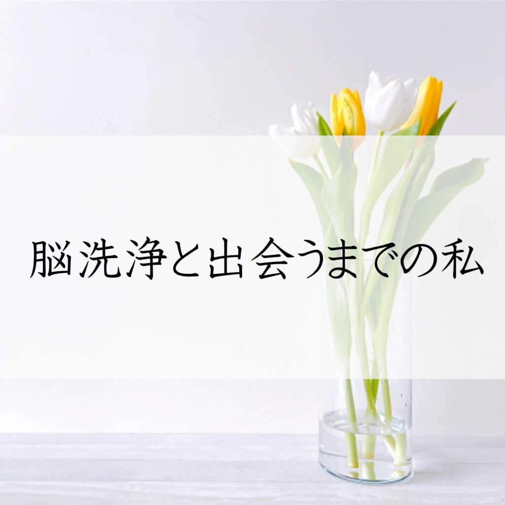 脳洗浄と私